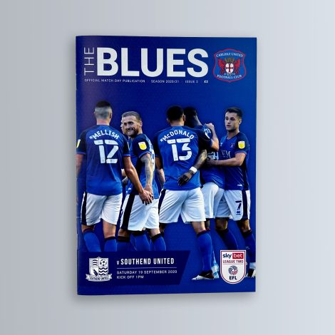 Carlisle United Football Club Matchday Programme