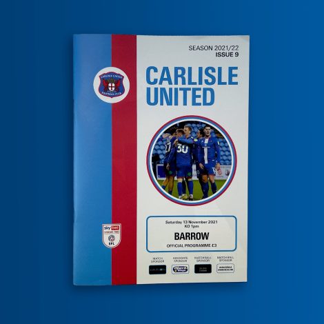 Carlisle United Football Club Matchday Programme