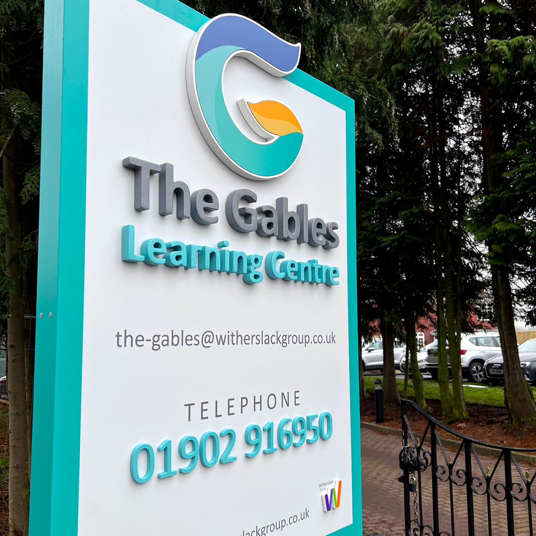 The Gables Learning Centre, External Signage