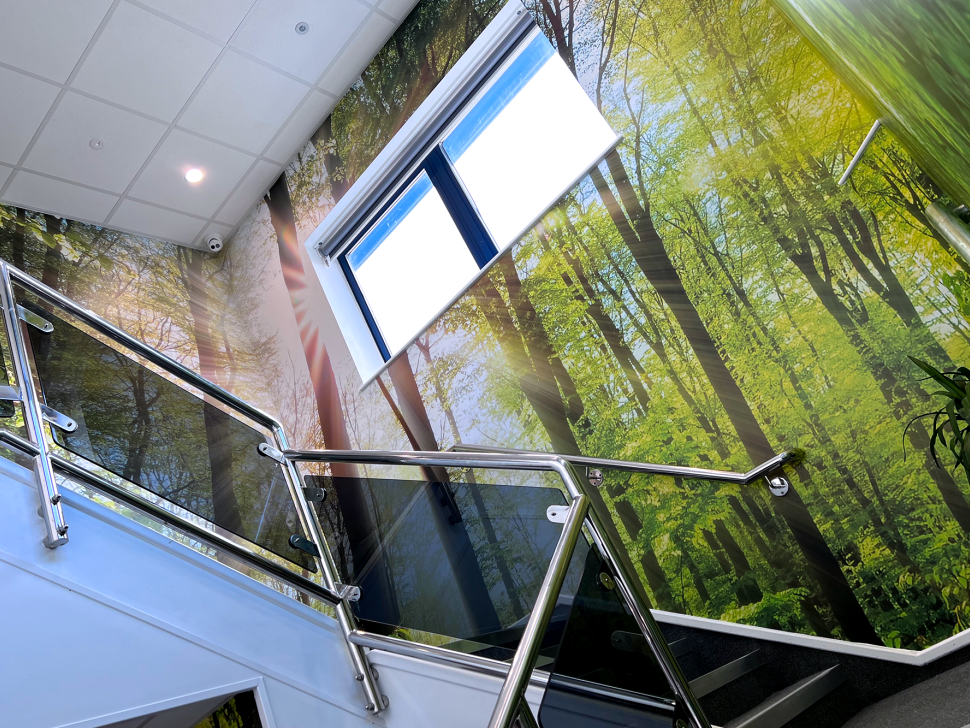 Abbeywood School Staircase Internal Signage