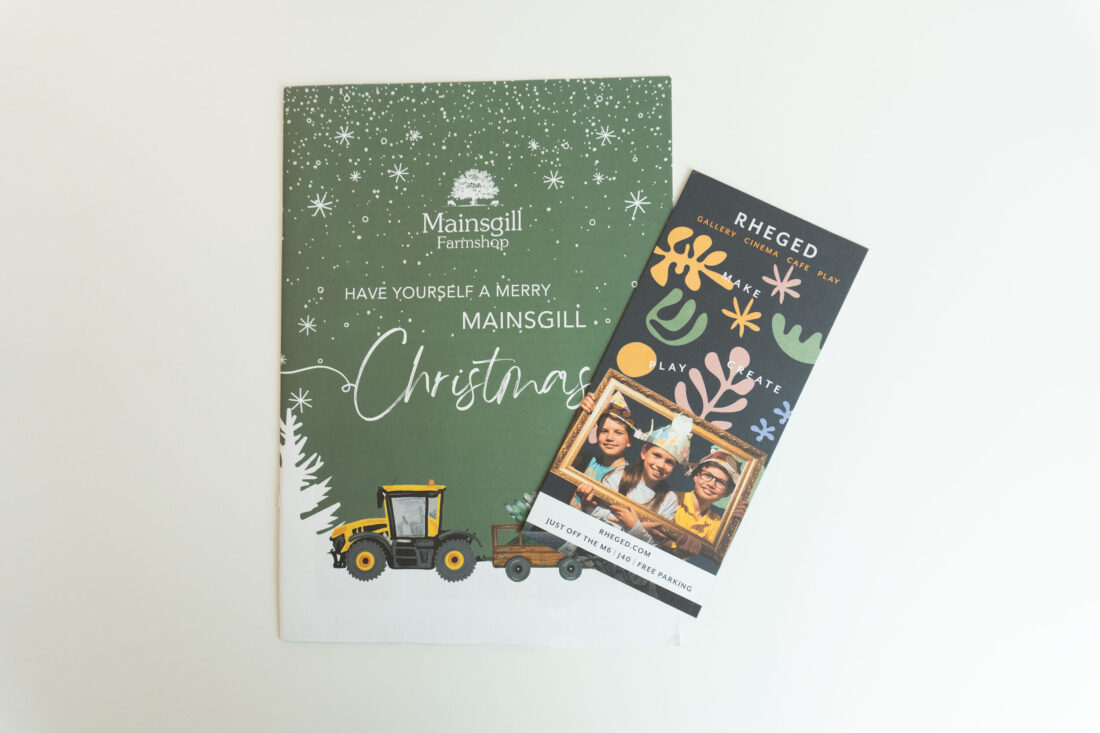 Christmas flyers and brochure