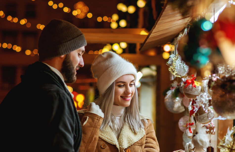 Christmas shoppers