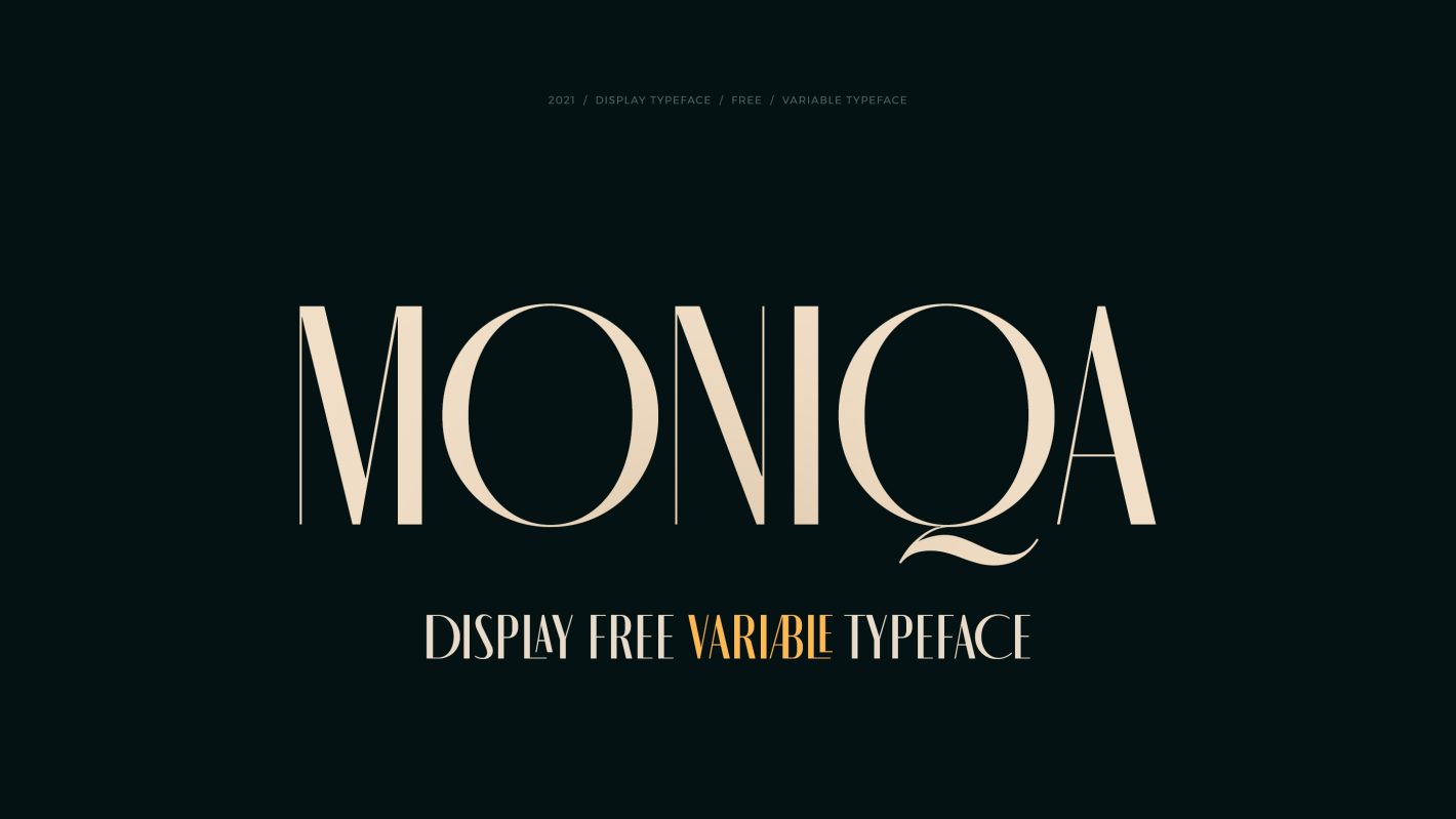 Moniqa font free download