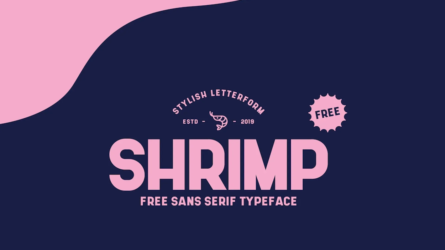 Shrimp font free download