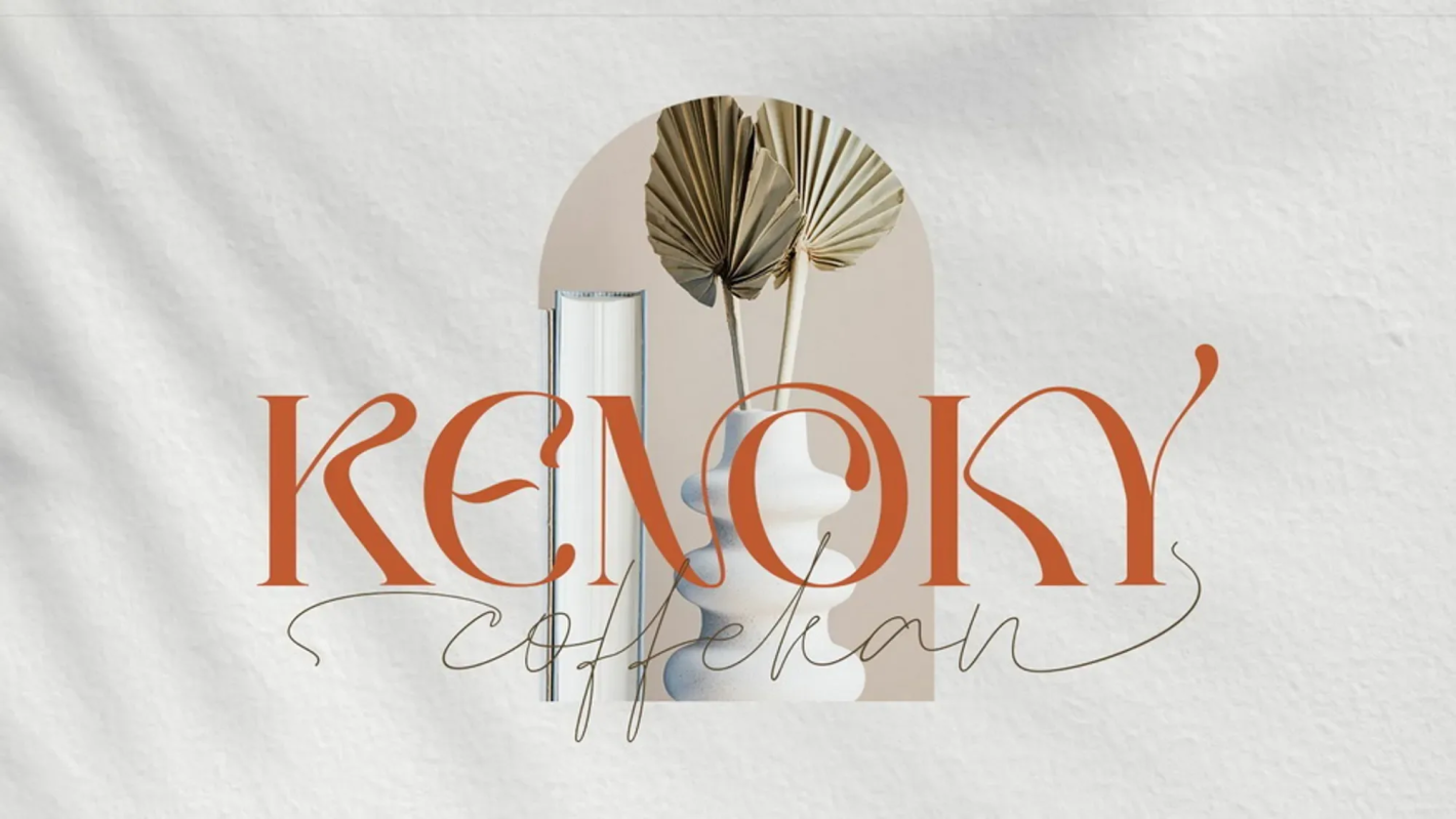 Kenoky and Coffekan font free download