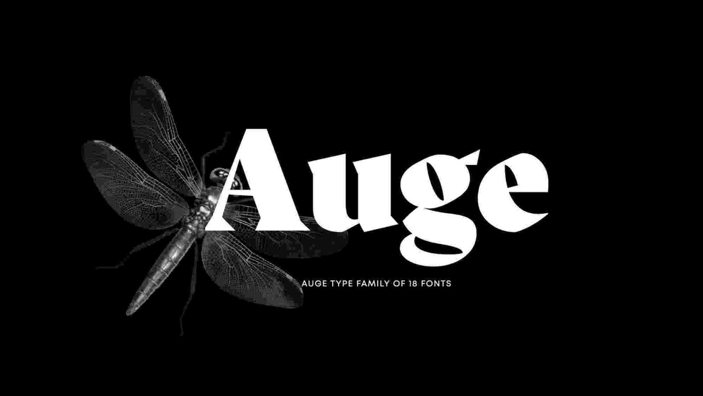 Auge font free download