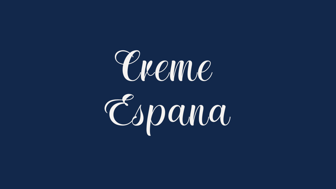 Creme Espana font free download