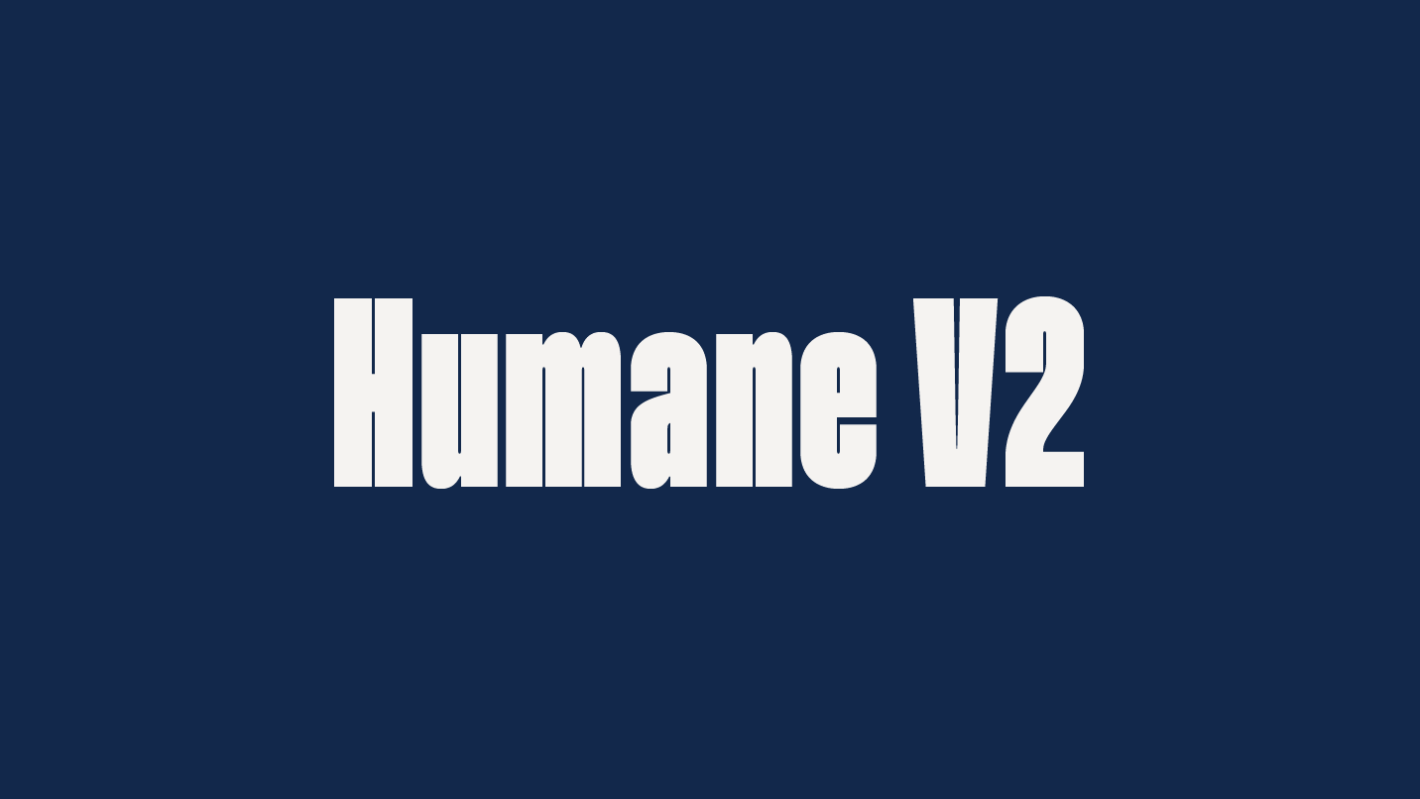 Humane V2.0 font free download