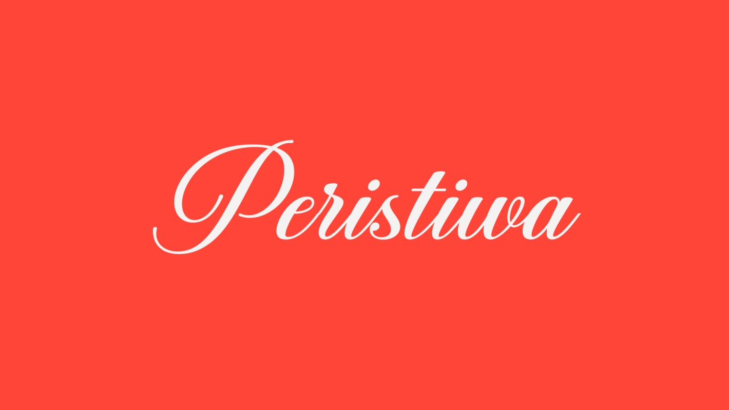 Peristiwa Script font free download