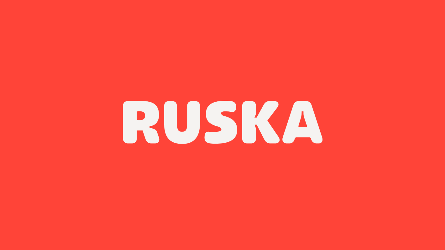 Ruska font free download