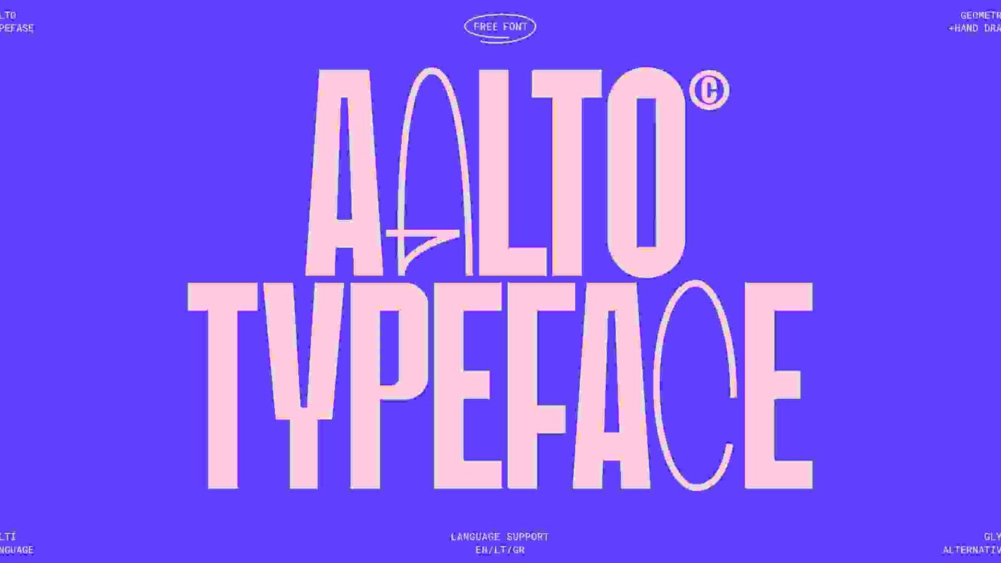 Aalto font free download