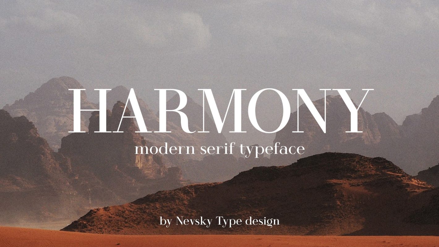 Harmony font free download