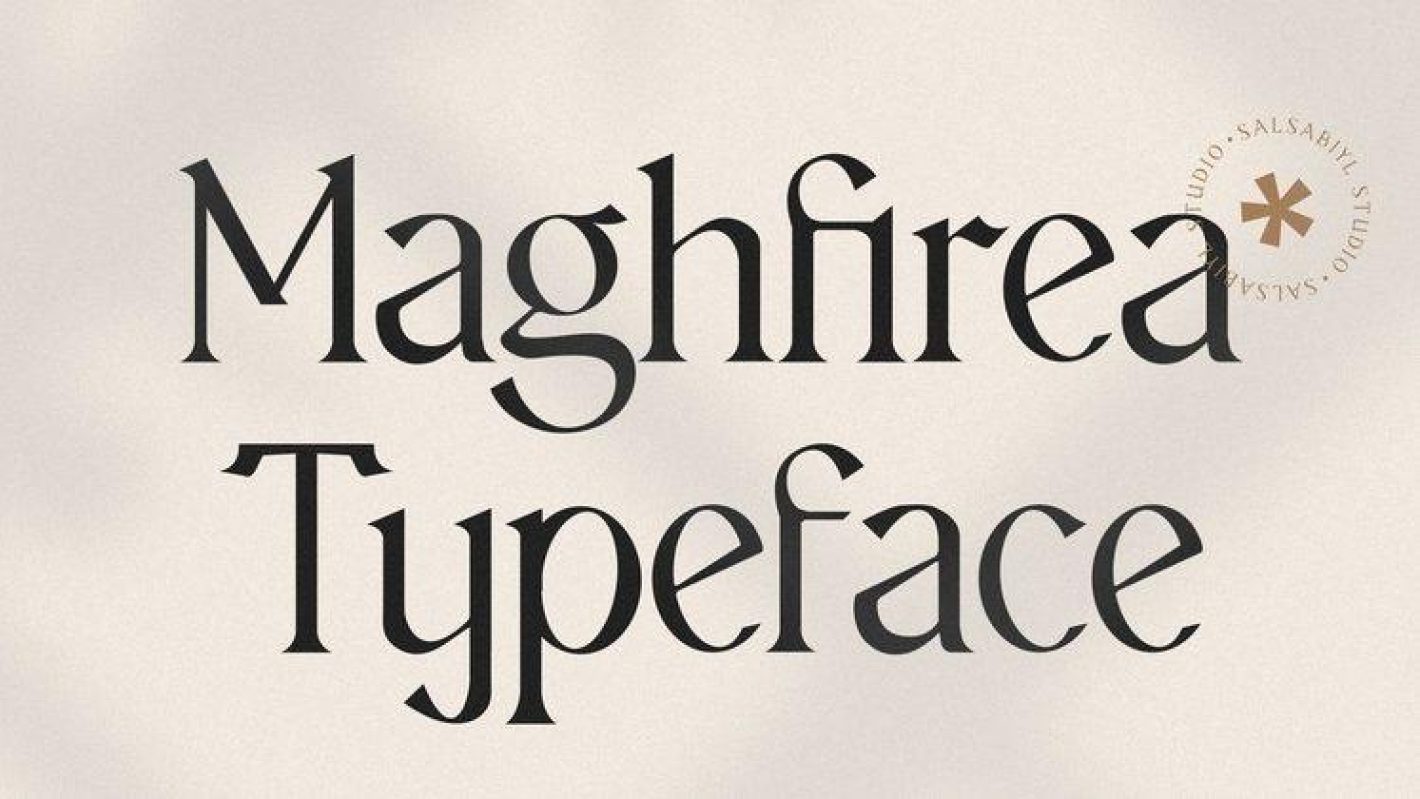 Maghfirea font free download