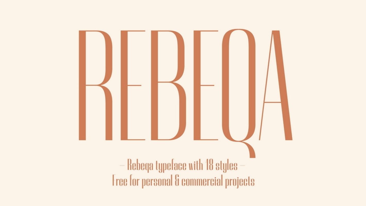 Rebeqa font free download