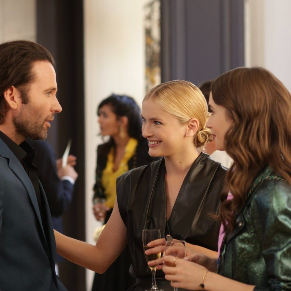 3 people Networking Photo credit: Netflix