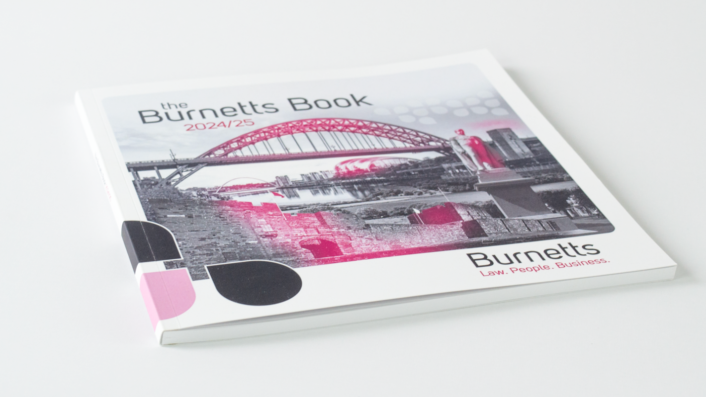 Square brochure PUR bound