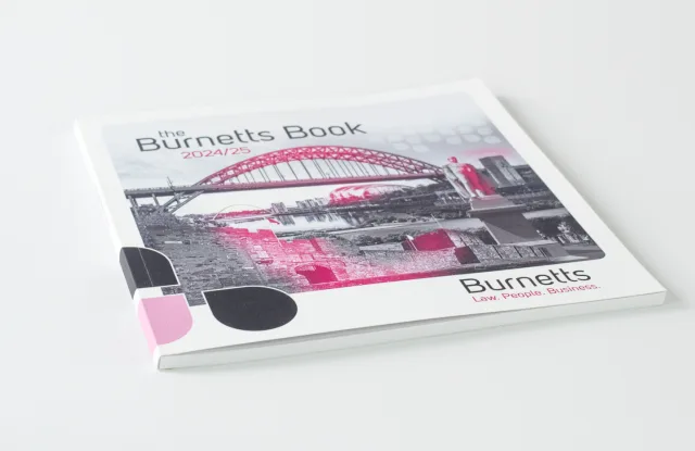 Square brochure PUR bound