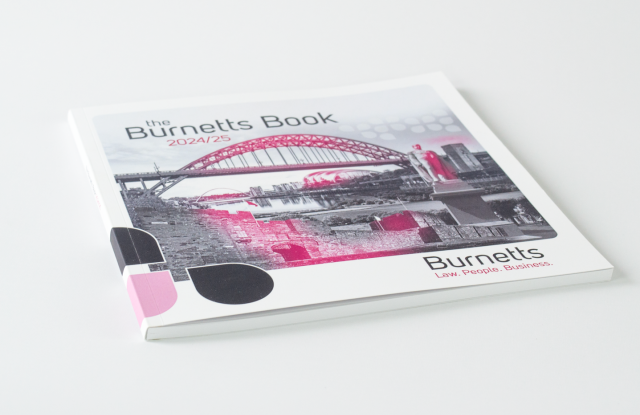 Square brochure PUR bound