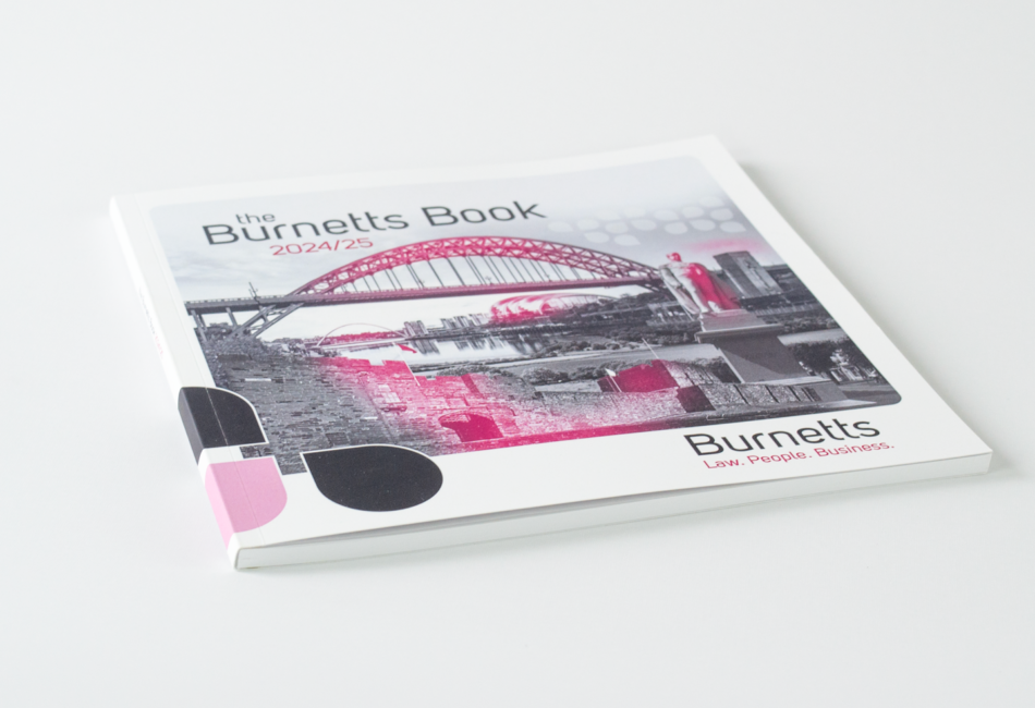 Square brochure PUR bound