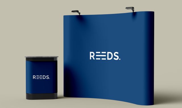 Pop up exhibition signage