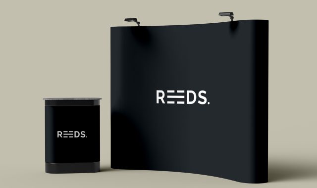 Pop up exhibition signage